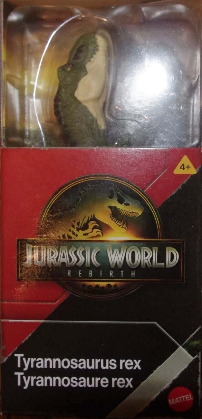 Mattel Jurassic World Rebirth Tyrannosaurus Rex Mini Figure - Picture 2 of 8